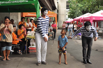 สสส.หนุนถนนเด็กเดินริมทางรถไฟ นำศิลปะ การละครสู่ชุมชน