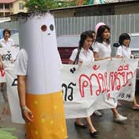 “หมอหทัย “ นำทัพ เครือข่ายต้านภัยเอ็กซโปบุหรี่