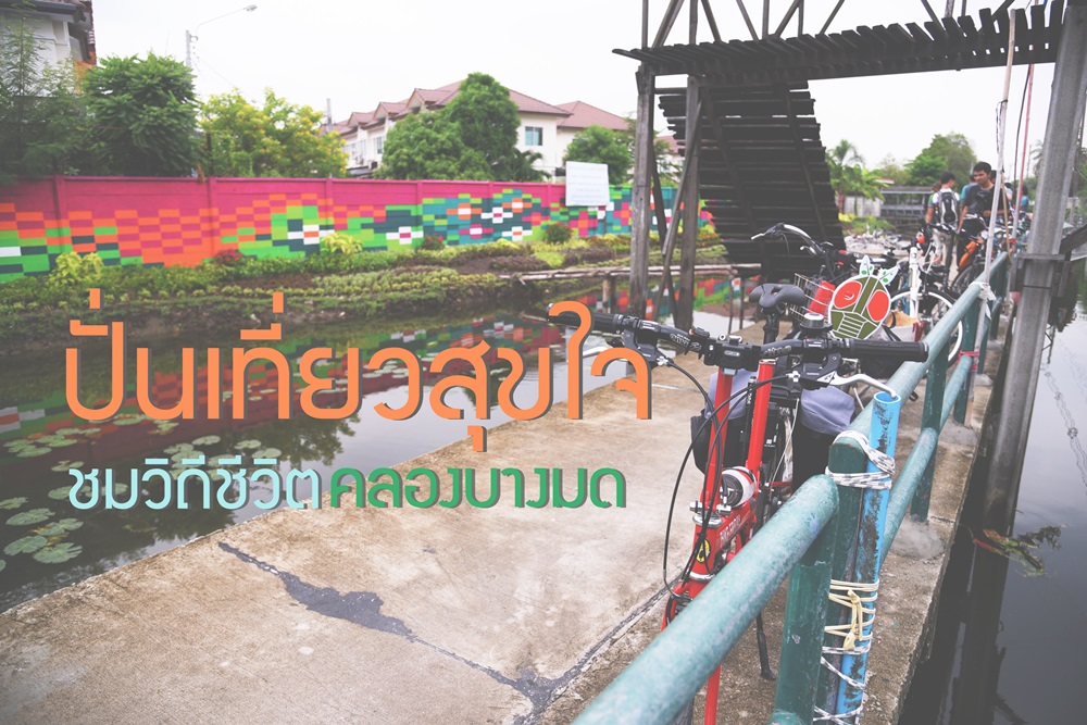 ปั่นเที่ยวสุขใจ ชมวิถีชีวิตคลองบางมด thaihealth