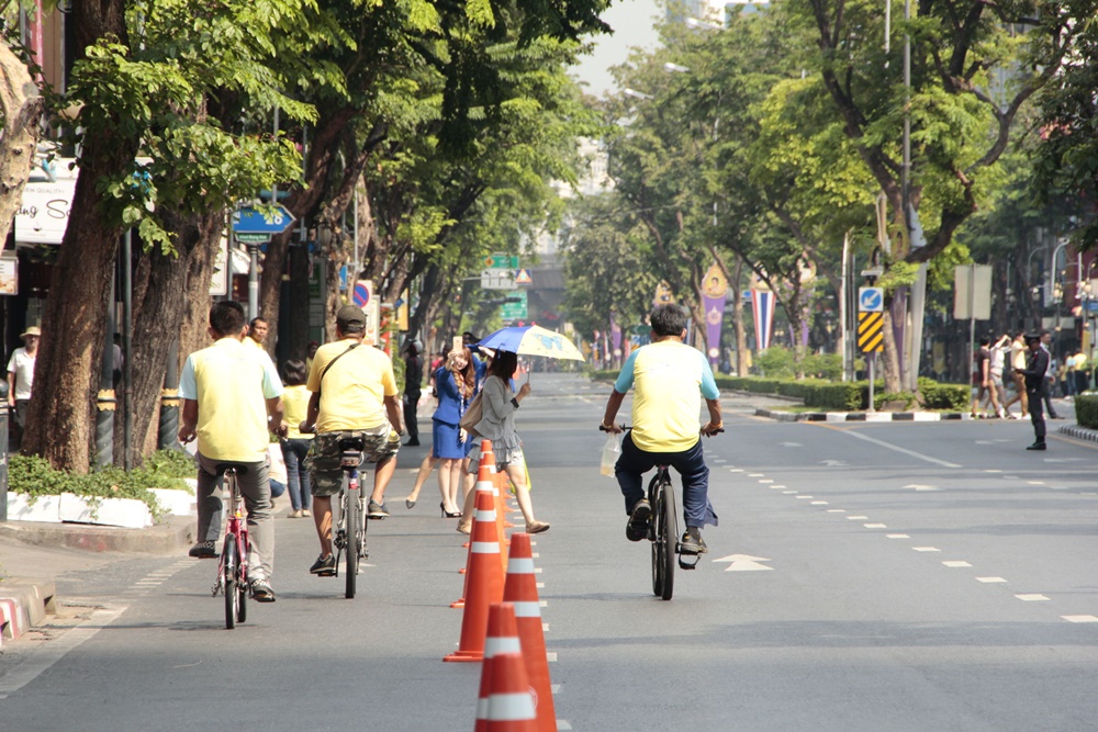 ชมรมจักรยานเพื่อสุขภาพ รวมพลังปั่นด้วยใจไปกราบพ่อ thaihealth